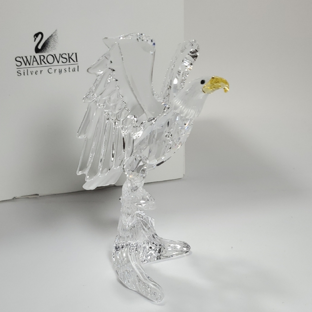 Swarovski Bald Eagle Figurine